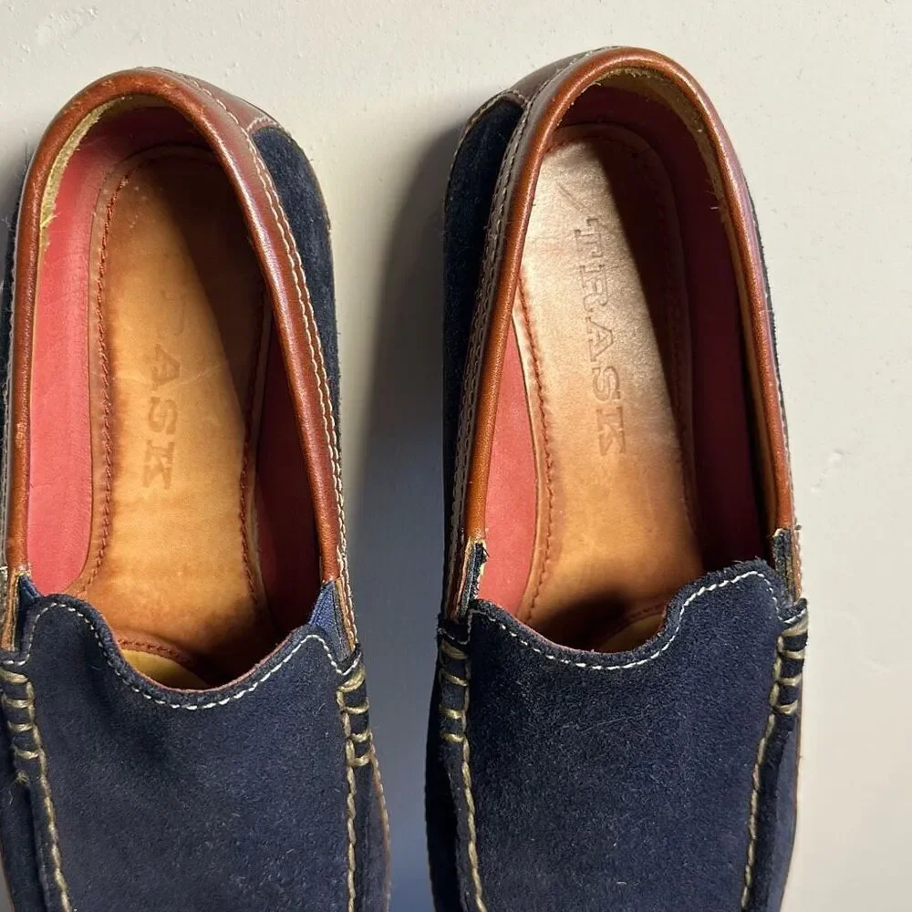 Trask Men’s Derby Suede Loafers